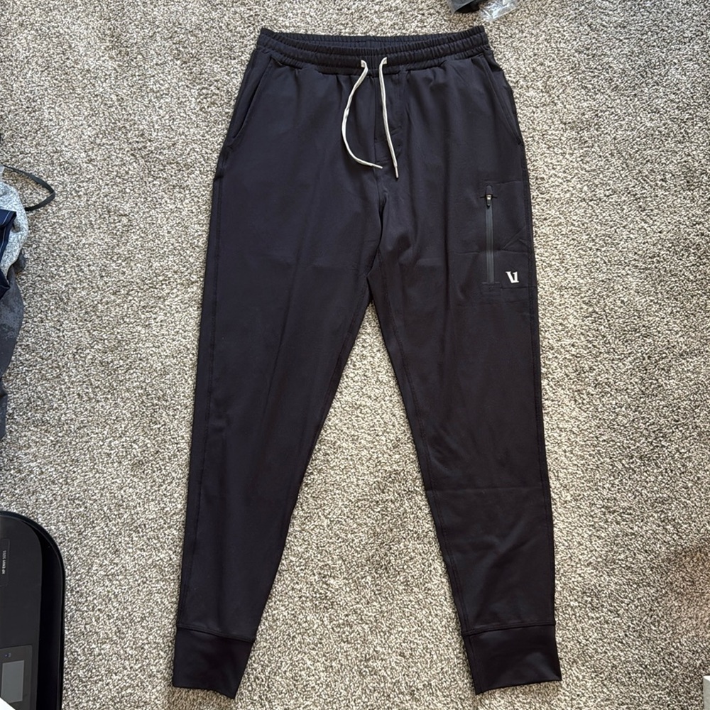 Vuori Sunday Performance Jogger Size Small Black
